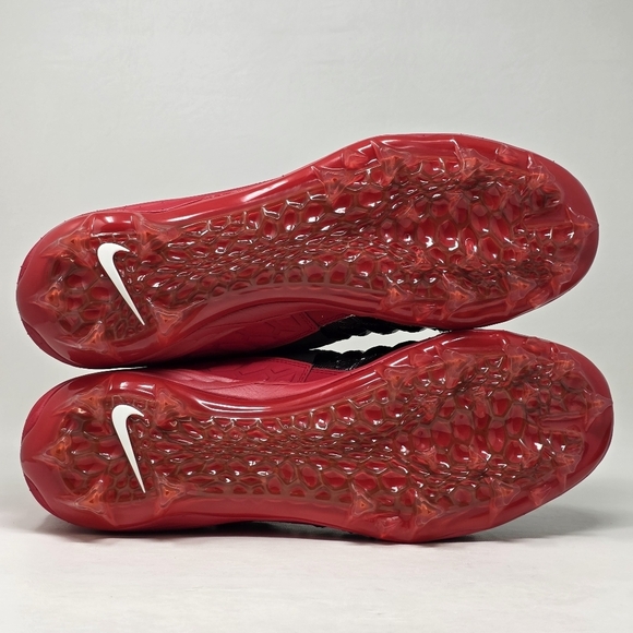 Nike Force Savage Elite 2 Football Cleats Red Black Men's Size 17 BV3962-002 New - Picture 6 of 10